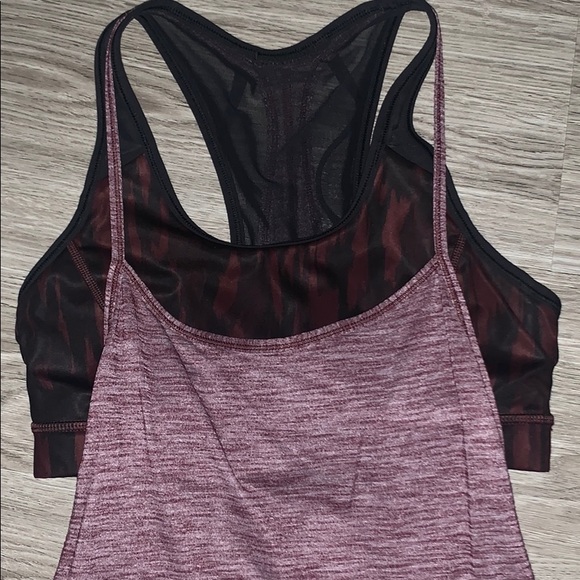 Lululemon tank with built-in bra - Picture 2 of 3